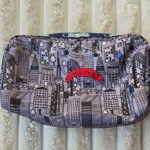 Le Sport Sac Nostalgic Little Italy NYC Cosmetic Bag
